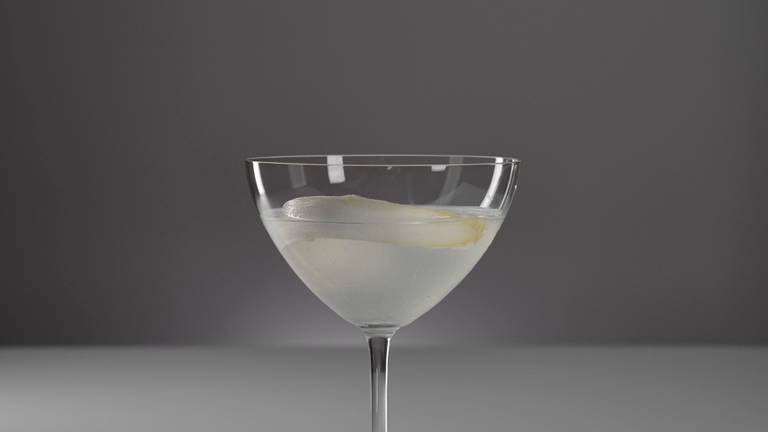 Asparagus Martini Aperitif Cocktail