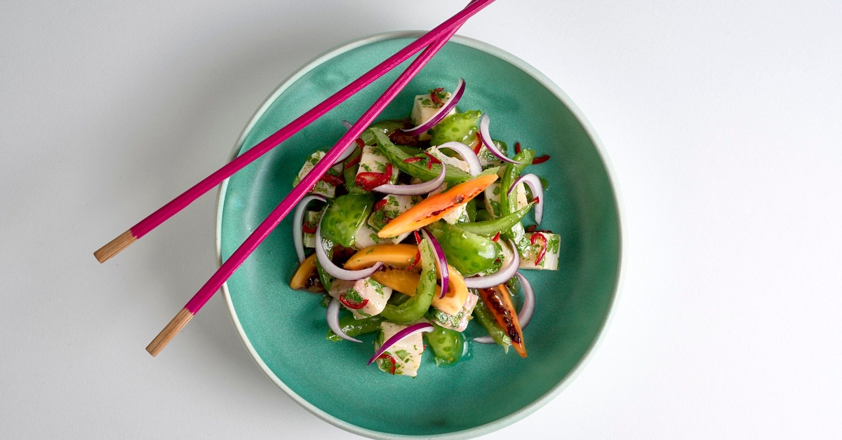 Kingfish Ceviche with Tomatoes | Eatery Berlin