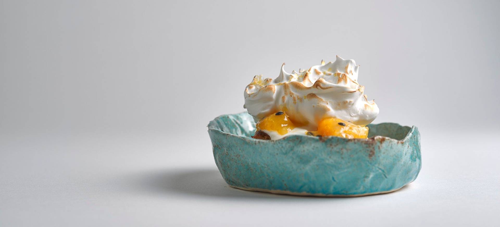 Passion Fruit Meringue Dessert