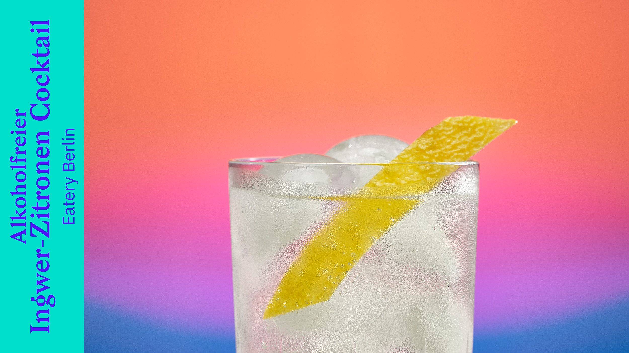 Alkoholfreier Ingwer Cocktail