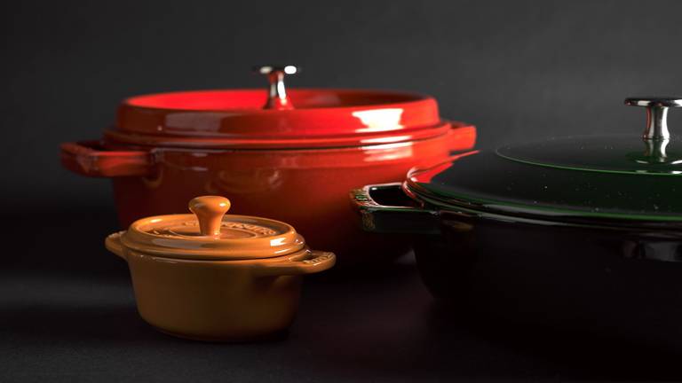 STAUB cast iron pots