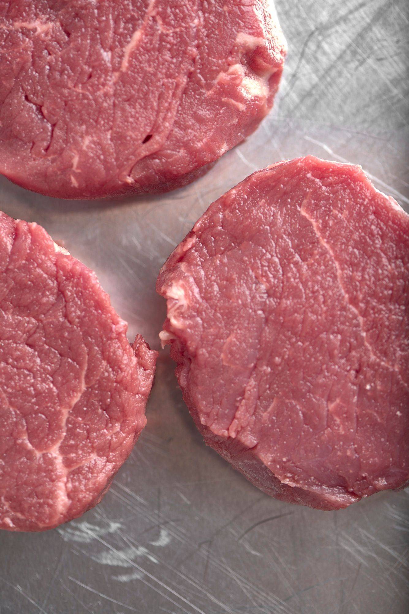 rinderfilet drei rinderfilets