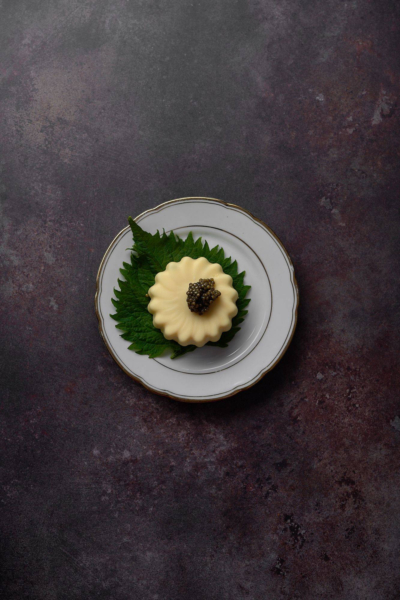shiso-and-lime-parfait-white-chocolate-with-caviar-by-food-stylist-ben-donath-at-le-duc-salon shiso and lime parfait white chocolate with caviar by food stylist ben donath at le duc salon