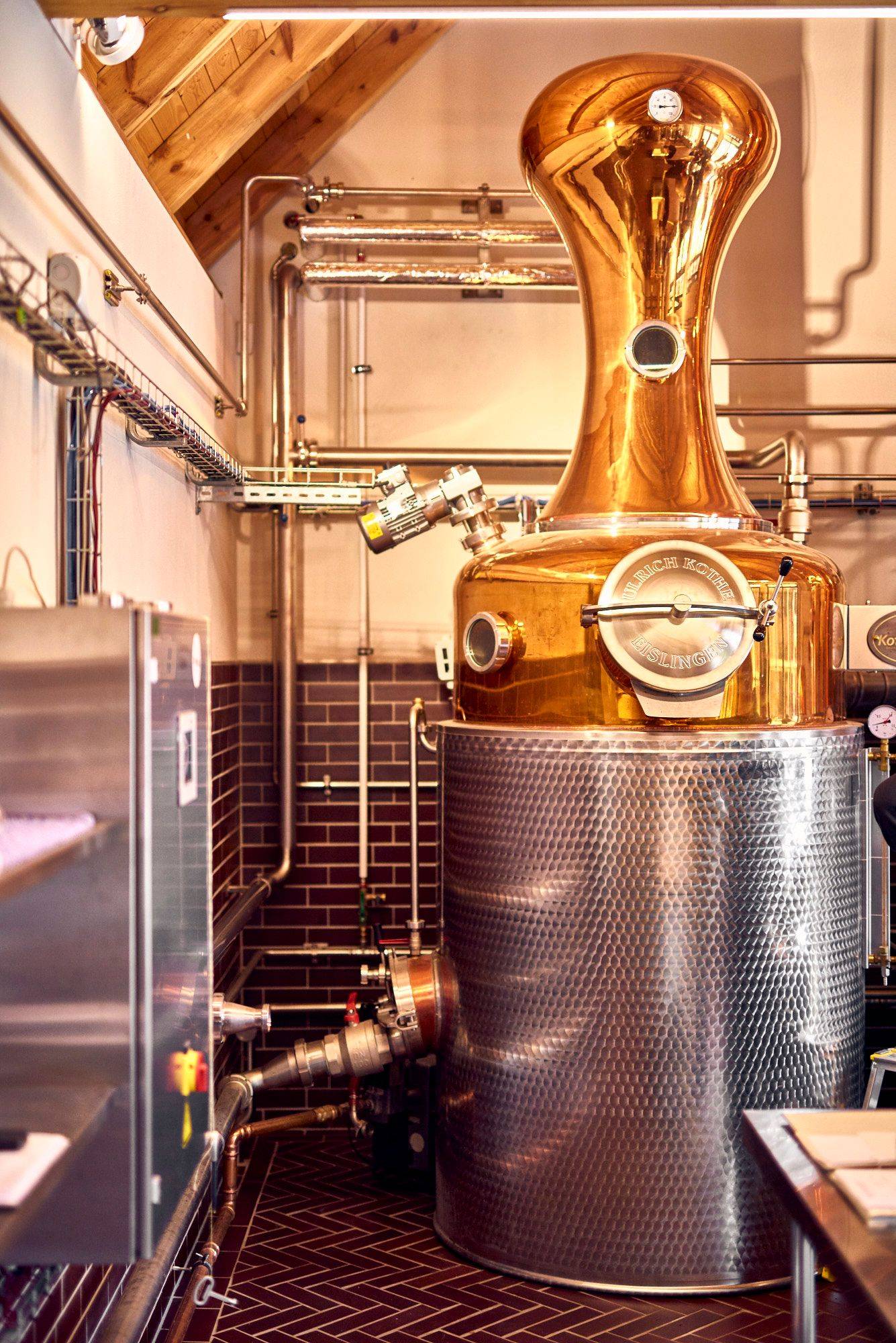 rye whiskey production at the spreewood distillers of stork club in schlepzig in schlepzig