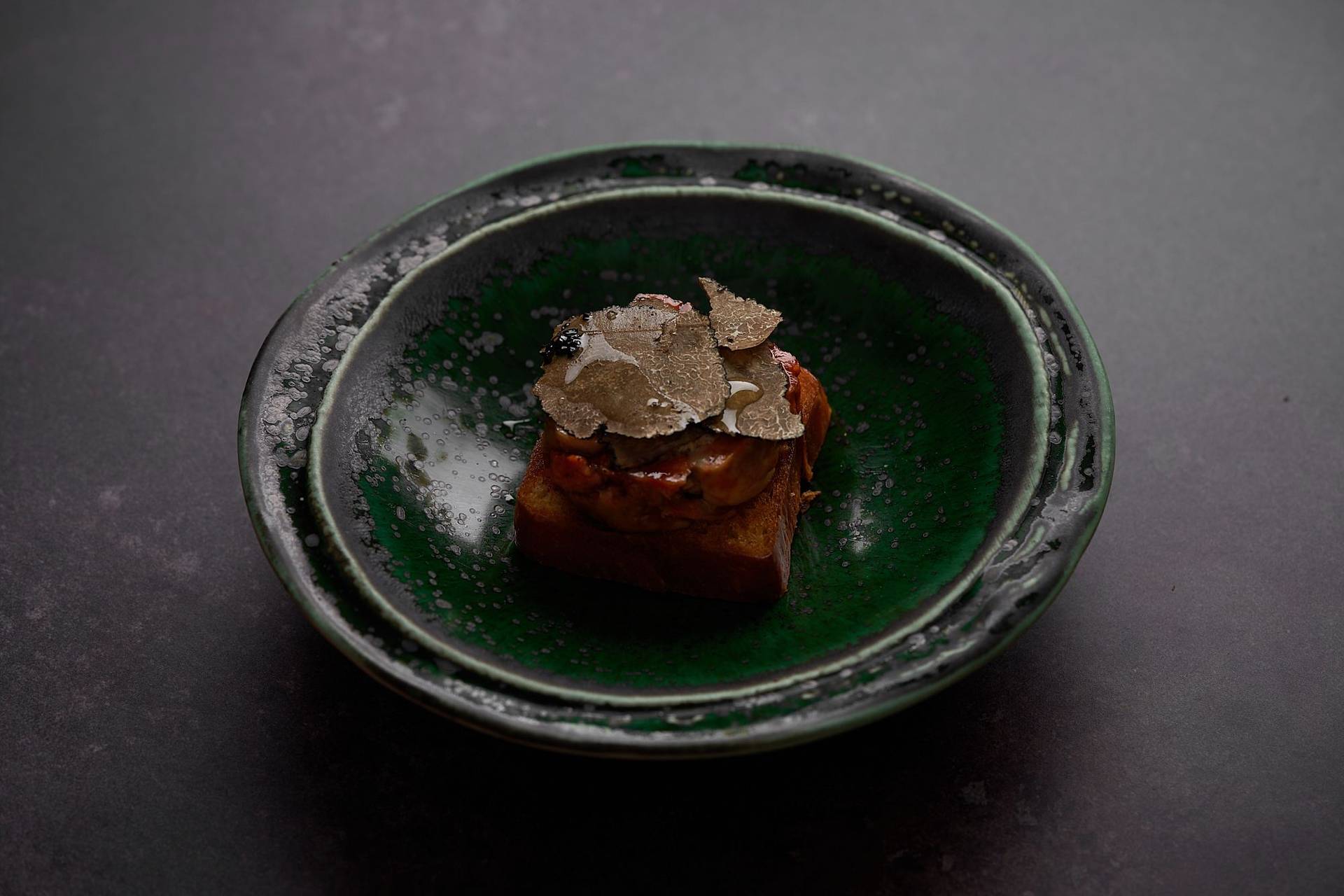 brioche-monkfish-liver-truffle-and-nori-mayonnaise-at-le-duc-salon brioche monkfish liver truffle and nori mayonnaise at le duc salon