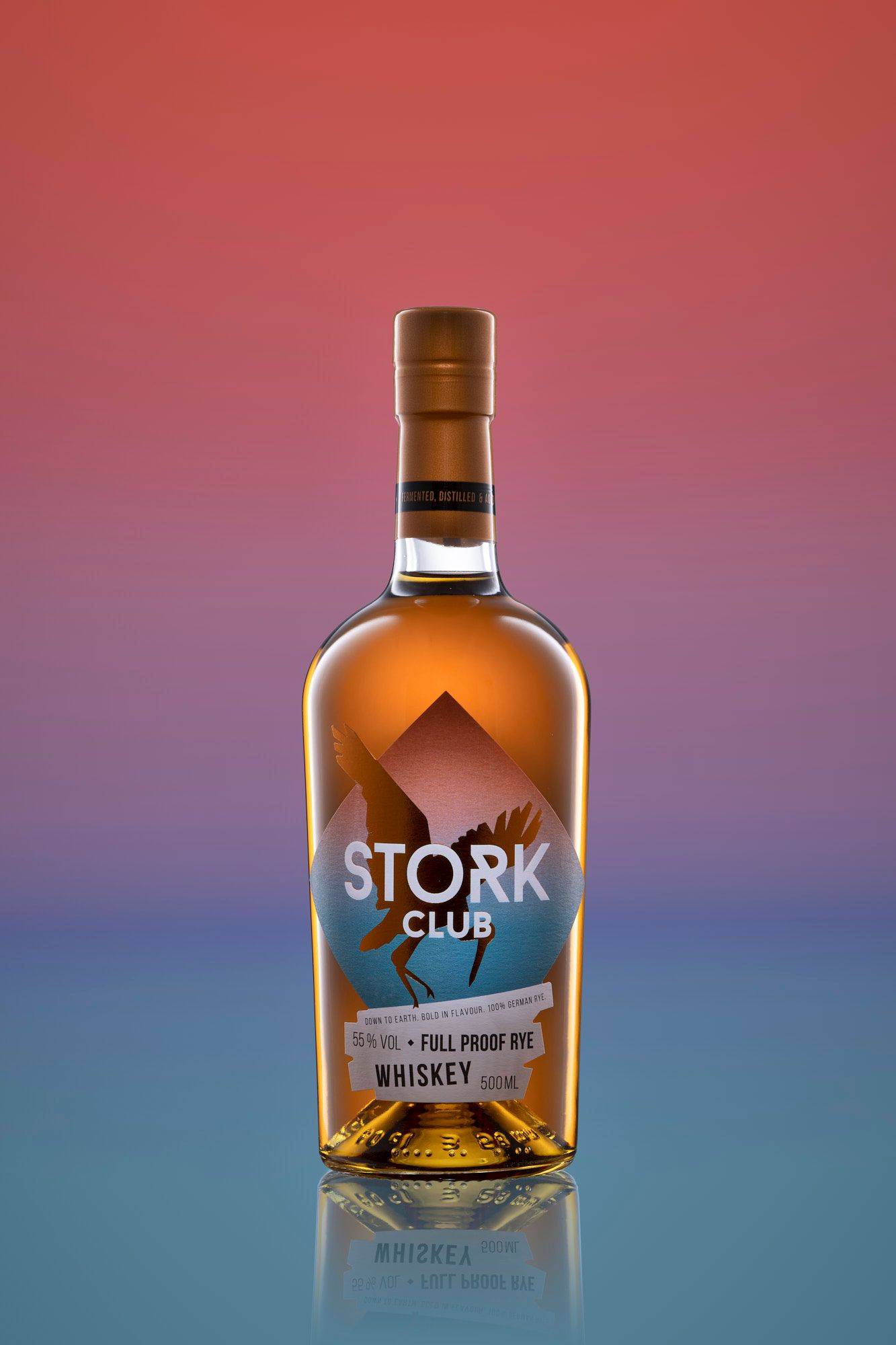 stork rye whiskey produktfotografie von eatery berlin von ben donath