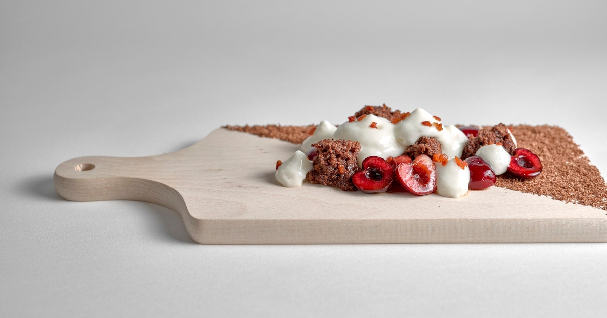 Ayran Black Forest Cake with Cherries &amp; Bacon  | Eatery Berlin