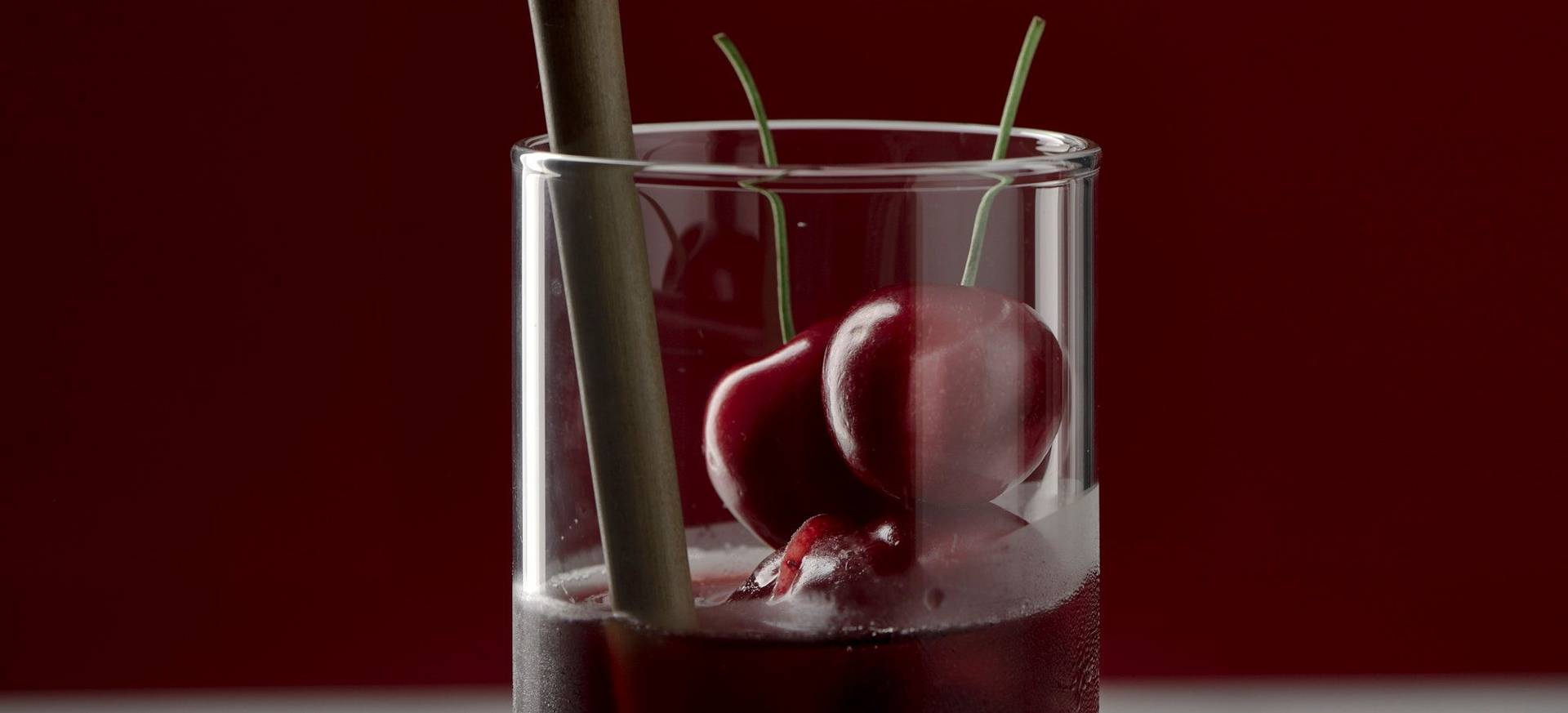 Cherry & Rice Cooler with Sake