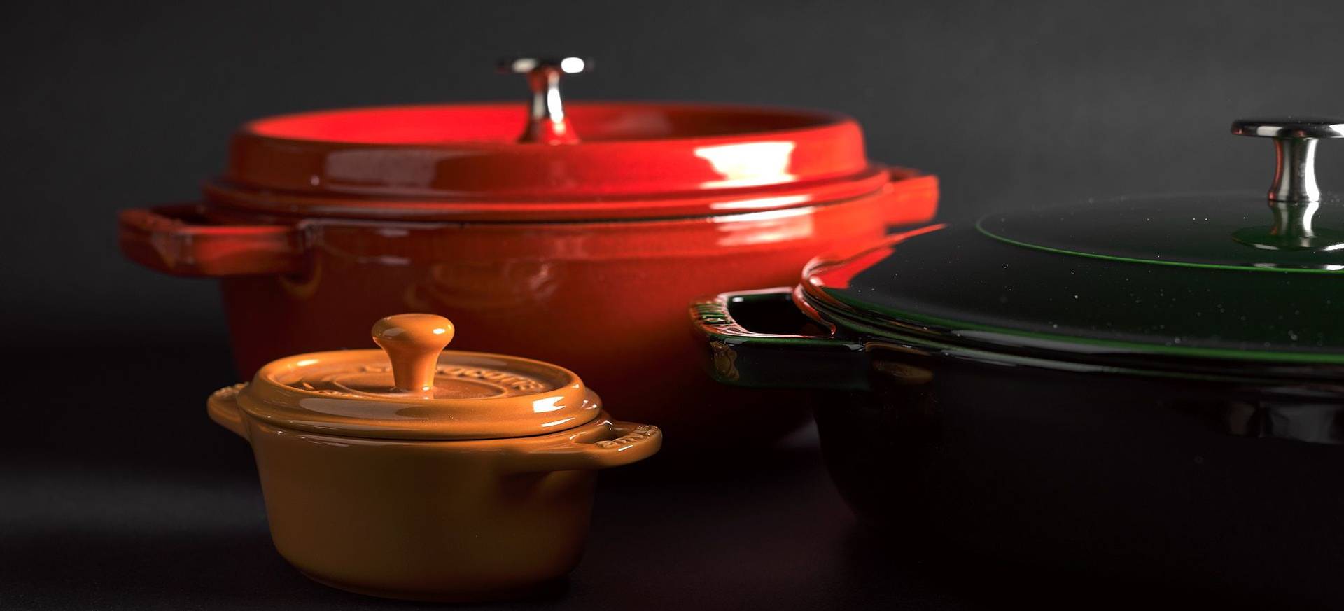 STAUB cast iron pots