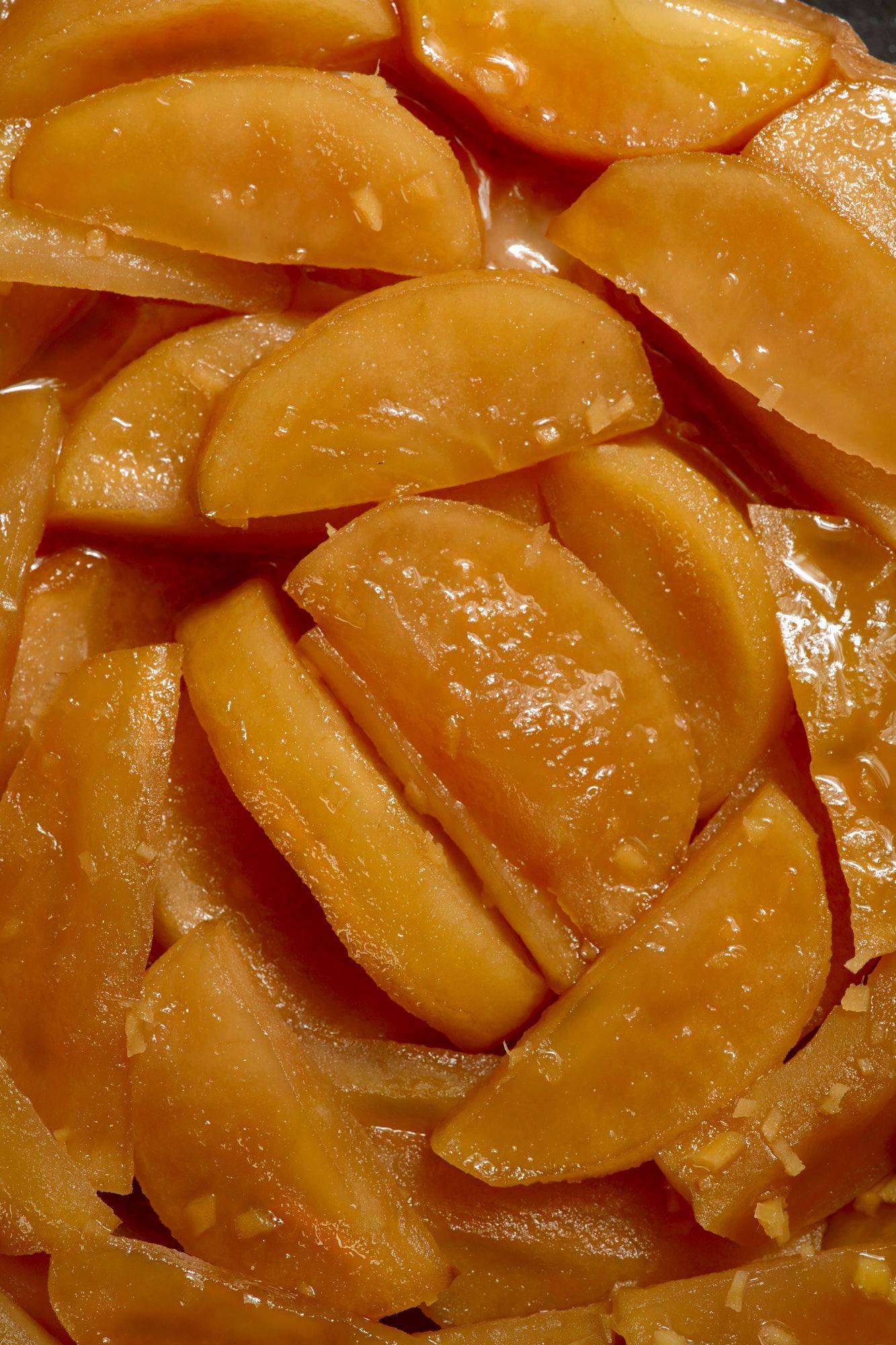 apple and ginger tarte tatin 